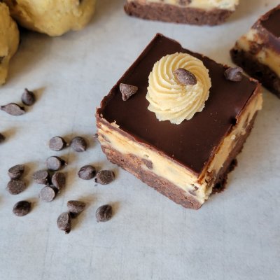 Cookie Dough Brownie